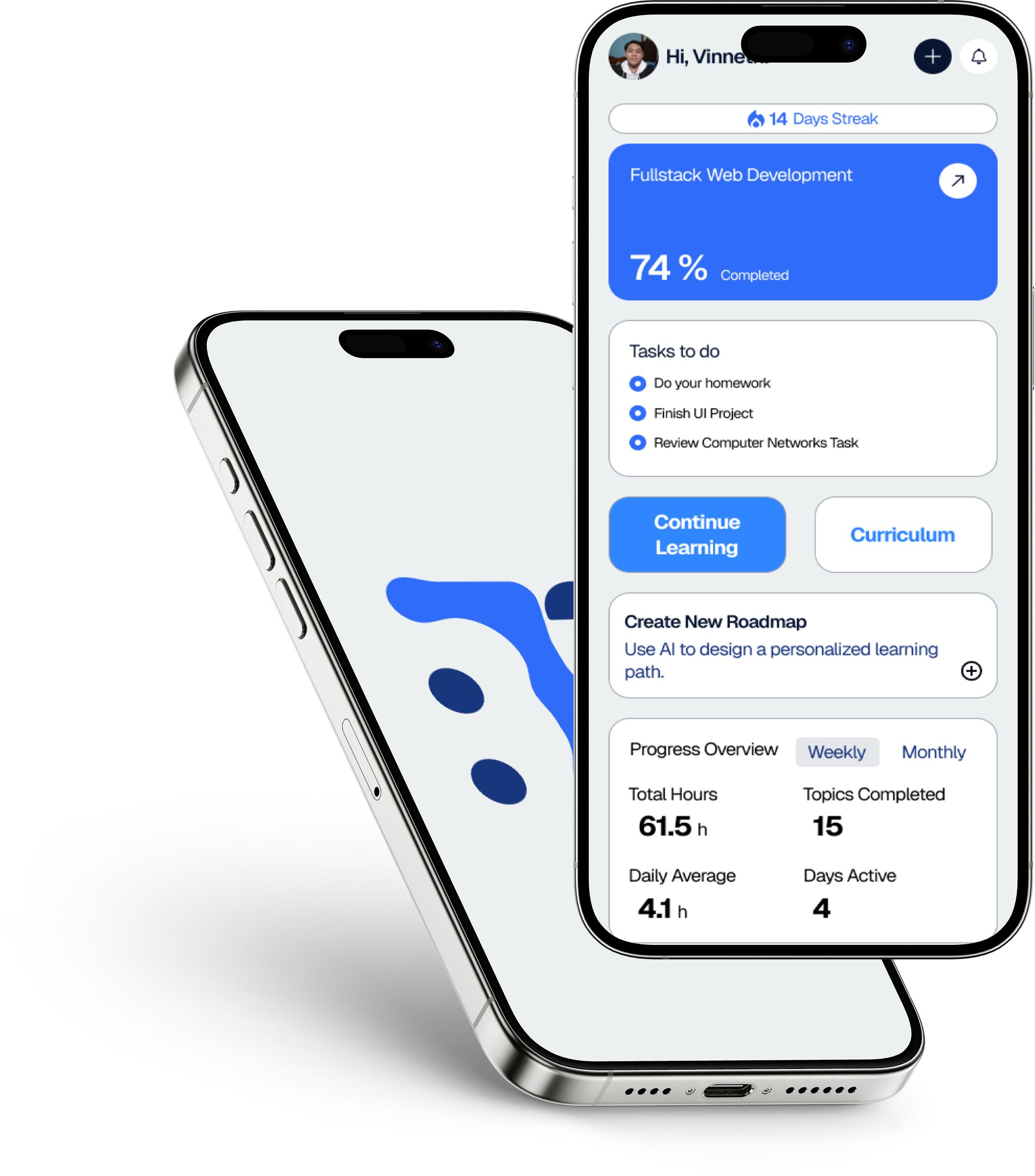 Trackerin Mobile Mockup